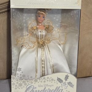 Disney Cinderella Doll in White and Gold Gown